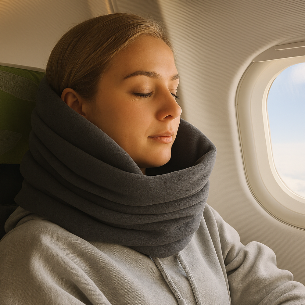 CruiseCozy™ Travel Neck Pillow - Sleep Comfortably Anywhere!