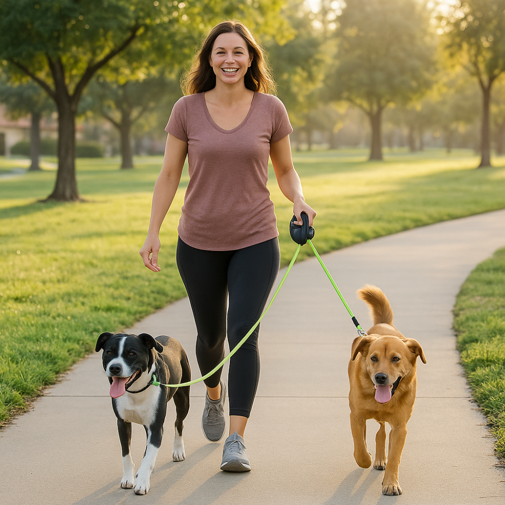 CalmWalk™ Dual Leash