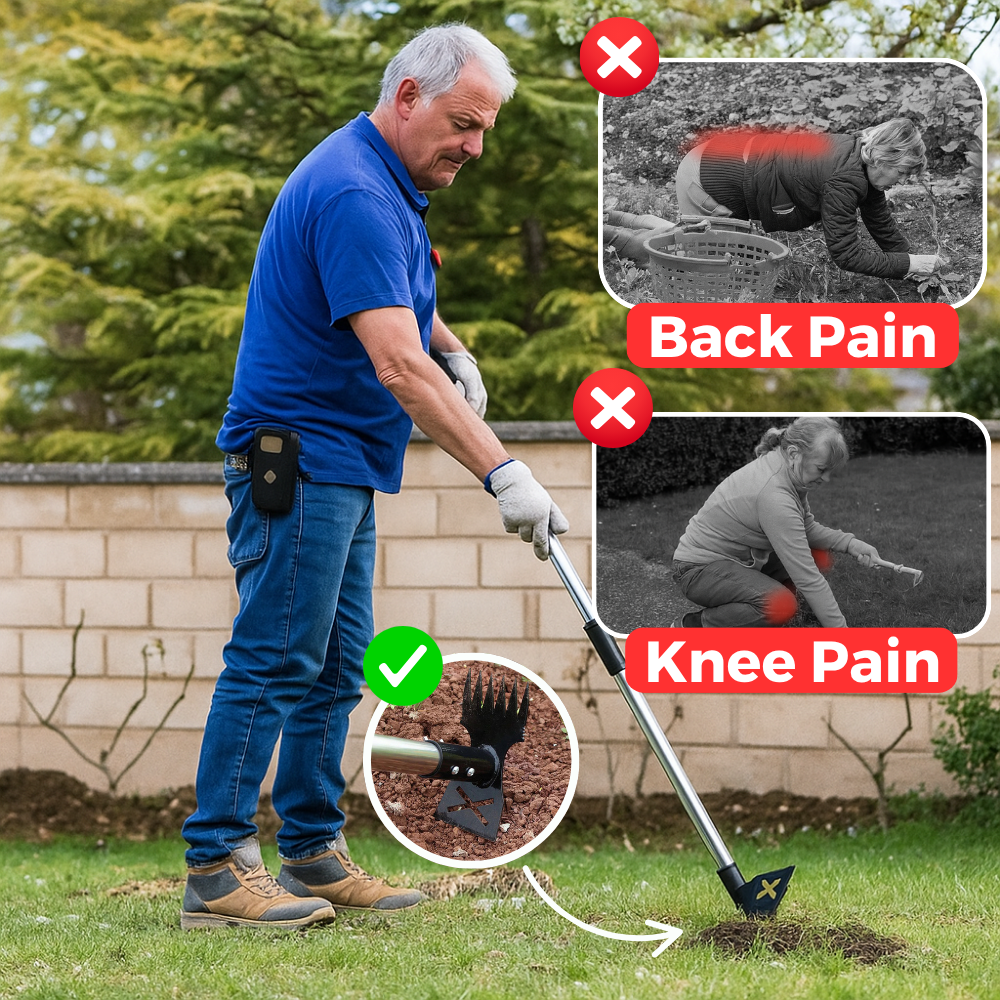 WeedWand™: Adjustable Weeding Stick