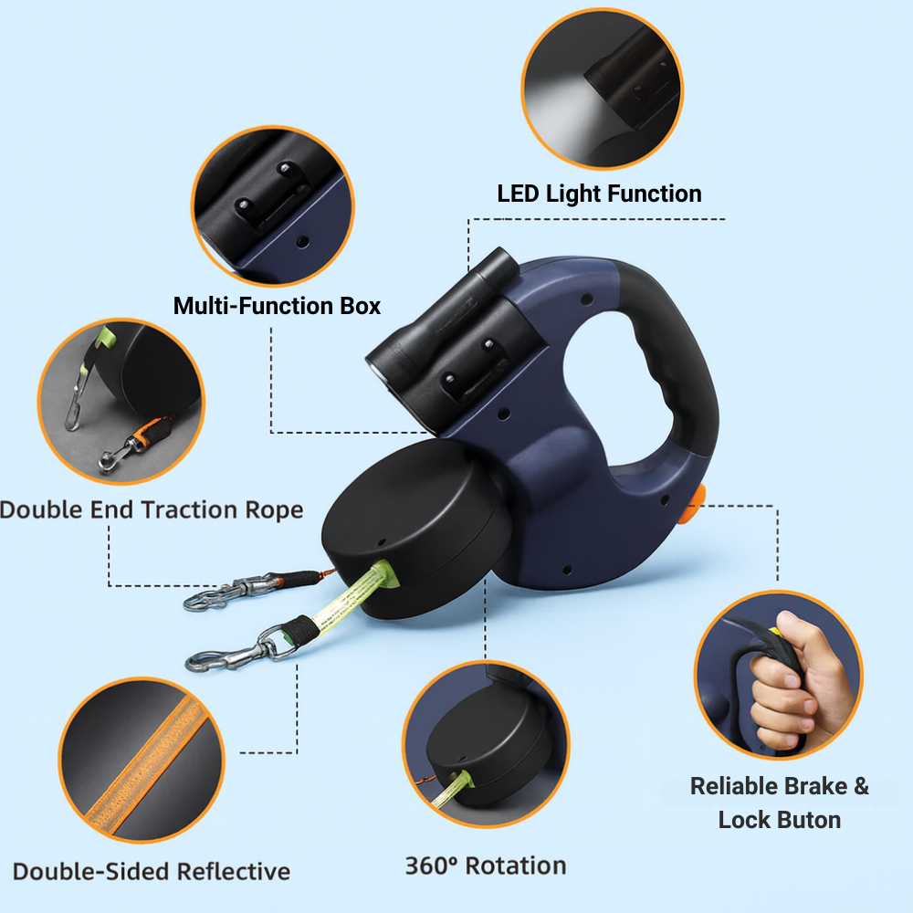 CalmWalk™ Dual Leash