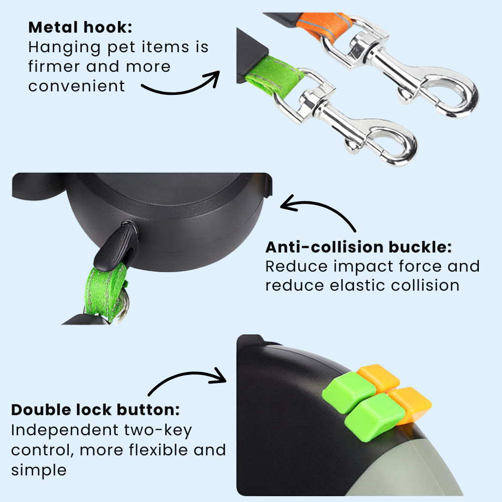 CalmWalk™ Dual Leash
