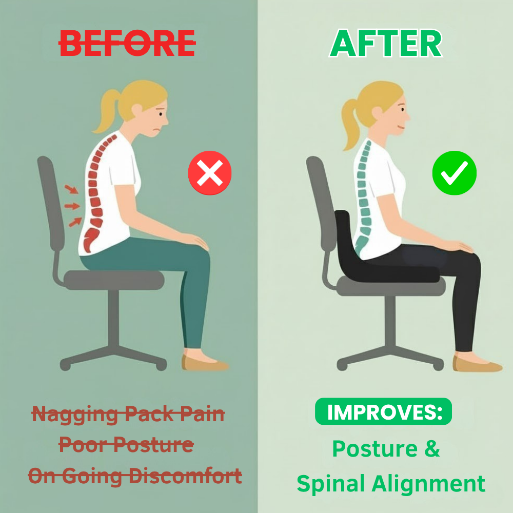 Ergonomic Lumbar Support Cushion