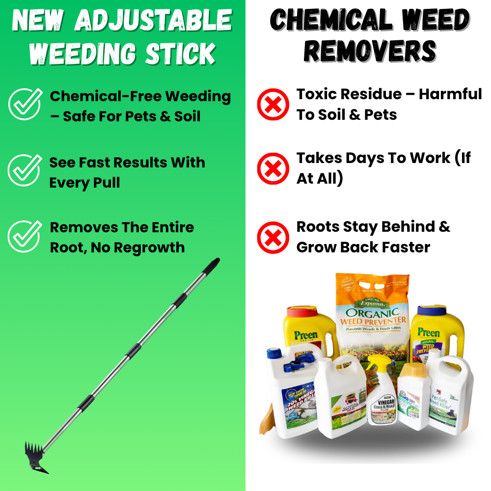 Adjustable Weeding Stick