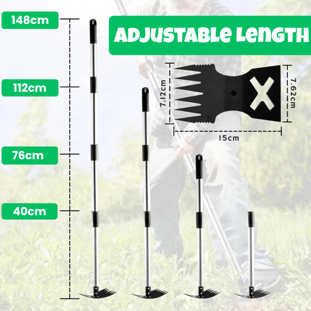 WeedWand™: Adjustable Weeding Stick