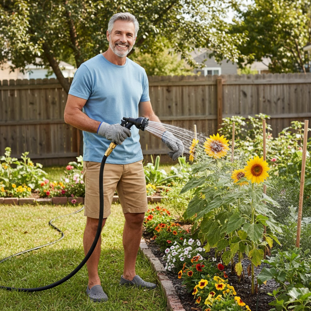 Kink-Free Garden Hose